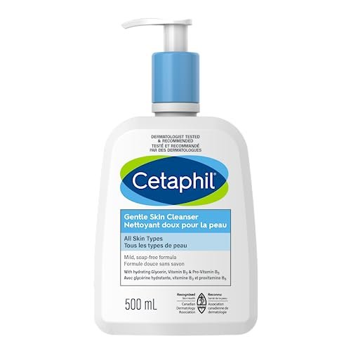 Version 1.0.0 Cetaphil Gentle Skin Cleanser (500ml) - Hydrating Face Wash & Body Wash - Ideal for Sensitive, Dry Skin - Non-Irritating, Fragrance-Free and Dermatologist Recommended - Image 1