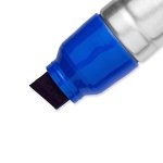 SHARPIE Magnum Permanent Marker, Oversized Chisel Tip, Great for Poster Boards, Blue, 12 Count - Image 5