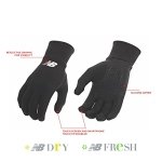 New Balance Lightweight Running Gloves, Cyclone Heather, Large - Image 3