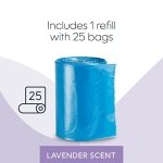 Diaper Genie Portable Diaper Bag Dispenser - Includes a refill with 25 lavender-scented disposable bags - Image 6