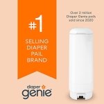 Diaper Genie Easy Roll Refill with 18 Bags - for the Diaper Genie Signature and Platinum pails | Lasts Up to 5 Months or Holds Up to 846 newborn Diapers Per Refill blue 1 Count - Image 5