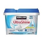 Kirkland Signature Ultra Shine Automatic Dishwasher Detergent 115 pacs - Image 2