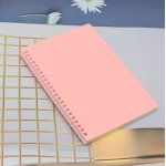 Yansanido Spiral Notebook, 4 Pcs 8.3 Inch x 5.9 Inch A5 Thick Plastic Hardcover 7mm College Ruled 4 Color 80 Sheets -160 Pages Journals for Study and Notes (4) - Image 5