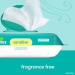 Pampers Baby Wipes Sensitive Perfume Free 12X Pop-Top Packs 1008 Count - Image 8