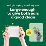 Earth Rated Pet Ear Wipes, Hypoallergenic Ear Wipes for Dogs & Cats to Remove Dirt and Wax Build up, Oatmeal Scent, 60 Count - Image 7