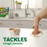 Bounty Quick-Size Paper Towels, White, 8 Family Rolls = 20 Regular Rolls - Image 6