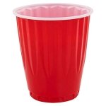 Kirkland Signature Chinet 18 Oz Red Disposable Plastic Cups (240Count) - Image 2