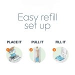 Diaper Genie Easy Roll Refill with 18 Bags - for the Diaper Genie Signature and Platinum pails | Lasts Up to 5 Months or Holds Up to 846 newborn Diapers Per Refill blue 1 Count - Image 6