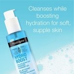 Neutrogena Hydro Boost Hydrating Cleansing Gel, Fragrance Free, With Hyaluronic Acid, non comedogenic Face Wash, 162 mL - Image 6