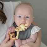 Dr. Brown's Ridgees Giraffe, Massaging Baby Teether, Designed by a Pediatric Dentist, BPA Free,3m+ - Image 3