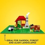 LEGO Classic Green Baseplate, Square 32x32 Stud Foundation to Build, Play, and Display Brick Creations, Great for Grassy Nature Landscapes, 11023 - Image 5