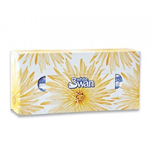 White Swan ® 2-Ply Facial Tissue, 100 Sheets per Box, 30 Pack, 3000 Count