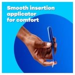 Tampax Pearl Tampons Super Absorbency with BPA Free Plastic Applicator and LeakGuard-Braid, Unscented, 50 Count - Image 7