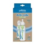 Dr. Brown’s Natural Flow® Anti-Colic Options+™ Narrow Glass Baby Bottles, 2-Pack, 8 oz/250 mL ( Packaging May Vary ) - Image 6