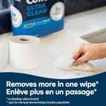 Cottonelle Ultra Clean Toilet Paper, Strong Toilet Tissue, 12 Mega Rolls (12 Mega Rolls = 48 Regular Rolls), 284 Sheets Per - Image 6