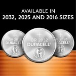 Duracell 2032 battery, CR2032 3v Lithium Coin Battery, 4 Count (pack of 1). Bitter Coating Helps Discourage Swallowing, Child-secure Packaging. Ideal for Key Fobs, Remotes and More. Lithium Batteries - Image 2