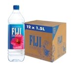 FIJI Natural Artesian Water, 50.7 Ounce Bottle, Pack of 12