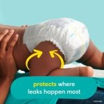 Pampers Diapers Size 4, 150 Count - Pampers Swaddlers Disposable Baby Diapers (Packaging & Prints May Vary) - Image 4