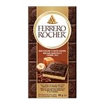 FERRERO ROCHER Premium Chocolate Bar, Dark Hazelnut and Salted Caramel Bar, 8 bars, 720 g - Image 8
