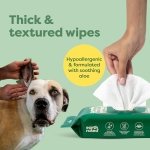 Earth Rated Pet Ear Wipes, Hypoallergenic Ear Wipes for Dogs & Cats to Remove Dirt and Wax Build up, Oatmeal Scent, 60 Count - Image 4