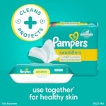 Pampers Baby Wipes Sensitive Perfume Free 12X Pop-Top Packs 1008 Count - Image 3