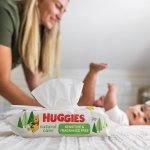 Huggies Natural Care Sensitive Baby Wipes, Unscented, Hypoallergenic, 99% Purified Water, 15 Flip-Top Packs (960 Wipes Total) - Image 5