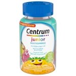Centrum Junior MultiGummies Tropical Fruit Multivitamin and Multimineral Supplement, Pineapple-Mango, Dragonfruit, and Passionfruit Flavours, 60 count