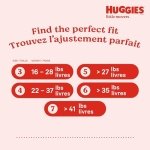 Diapers Size 4 - Huggies Little Movers Disposable Baby Diapers, 140ct, One Month Supply - Image 12