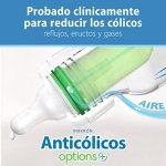 Dr. Brown’s Natural Flow® Anti-Colic Options+™ Narrow Glass Baby Bottles, 2-Pack, 8 oz/250 mL ( Packaging May Vary ) - Image 3