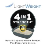 Tidy Cats 4-in-1 Strength Cat Litter, LightWeight Multi-Cat - 2.72 kg Jug - Image 3