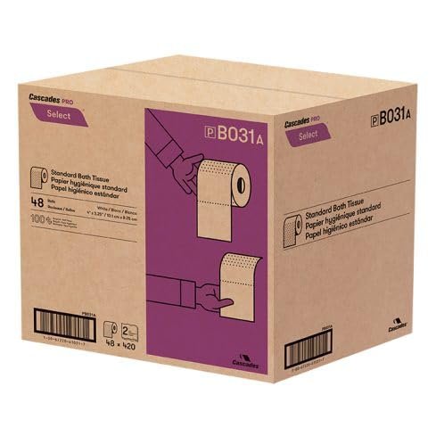 Cascades Pro Standard Bathroom Tissue B031 48 Rolls 420 Sheets Each