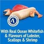 Friskies Party Mix Cat Treats, Ocean Crunch with Real Ocean Whitefish - 454 g Cannister (1 Pack) - Image 8