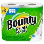 Select-A-Size Paper Towel, Print, 2 Triple Rolls = 6 Regular Rolls, 2 Count