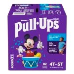 Boys Potty Training Underwear, Easy Open Training Pants 4T-5T Pull-Ups Learning Designs for Toddlers 82ct 1 Month Supply