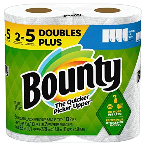 Bounty Select-A-Size Paper Towels, White, 2 ct