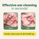 Earth Rated Pet Ear Wipes, Hypoallergenic Ear Wipes for Dogs & Cats to Remove Dirt and Wax Build up, Oatmeal Scent, 60 Count - Image 8