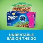 Ziploc Snack and Sandwich Bags for On-the-Go Freshness, Grip 'n Seal Technology for Easier Grip, Open and Close, 270 Count - Image 5