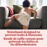 Diapers Size 4 - Huggies Little Movers Disposable Baby Diapers, 140ct, One Month Supply - Image 4