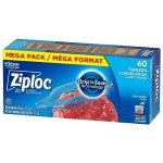 Ziploc Large Food Storage Freezer Bags, Grip 'n Seal Technology for Easier Grip, Open and Close, 60 Count - Image 4