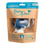 Dr. Brown’s HappyPaci 100% Silicone Pacifier 0-6m, BPA Free, White Blue Light Blue 3-Pack - Image 14