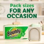 Bounty Quilted 1-Ply Napkins, White, Pack of 200 Napkins - Image 11