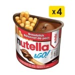 NUTELLA & GO! Hazelnut And Cocoa Spread With Breadsticks, Snack Packs, Perfect Bulk Snacks for Kids, 52 Grams, Pack of 4 - Image 9
