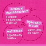 Friskies Shredded Wet Cat Food, Poultry & Fish Combo Variety Pack 4 Flavours - 156 g Can (32 Pack) - Image 7