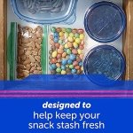 Ziploc Snack and Sandwich Bags for On-the-Go Freshness, Grip 'n Seal Technology for Easier Grip, Open and Close, 270 Count - Image 6
