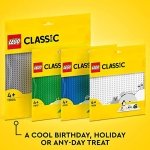 LEGO Classic Green Baseplate, Square 32x32 Stud Foundation to Build, Play, and Display Brick Creations, Great for Grassy Nature Landscapes, 11023 - Image 2