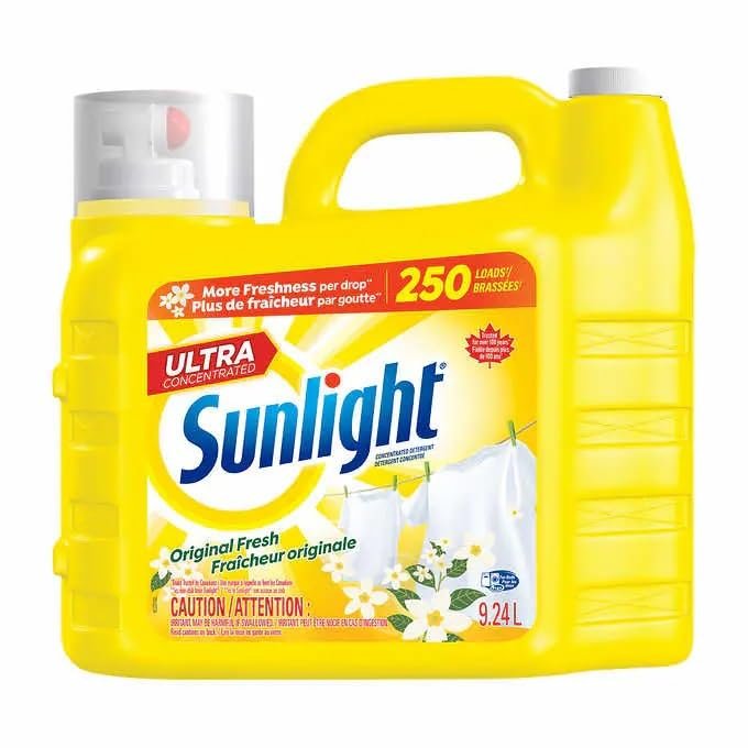 Version 1.0.0 SUNLIGHT Liquid Detergent 250 WASHLOADS - Image 1