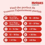 Huggies Snug & Dry Disposable Baby Diapers, Size 5, 132 Count - Image 11