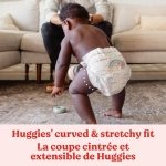 Diapers Size 4 - Huggies Little Movers Disposable Baby Diapers, 140ct, One Month Supply - Image 7