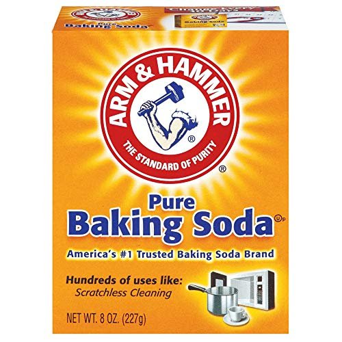 Arm & Hammer Pure Baking Soda, 8oz(227g) (Pack of 2)