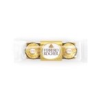 FERRERO ROCHER Fine Hazelnut Milk Chocolate, 3 Individually Wrapped Chocolates, 12 packs, 450g - Image 10